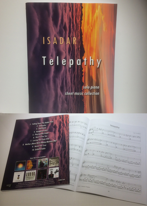 Isadar-Telepathy-sheet-music-merch-photo